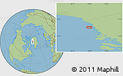 Savanna Style Location Map of Kittorsaq