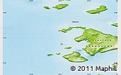 Physical Map of Kittorsaq