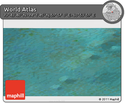 Satellite 3D Map of the Area around 73° 52' 43" N, 60° 25' 29" E