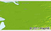 Physical 3D Map of the area around 73° 52' 43" N, 87° 37' 30" E