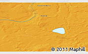 Political 3D Map of the area around 73° 52' 43" N, 97° 49' 29" E