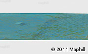 Satellite Panoramic Map of the area around 74° 8' 51" N, 130° 7' 30" E