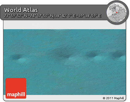 Satellite 3D Map of the Area around 74° 8' 51" N, 39° 10' 29" E