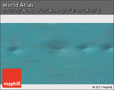 Satellite 3D Map of the Area around 74° 8' 51" N, 39° 10' 29" E
