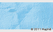 Physical 3D Map of the area around 74° 8' 51" N, 71° 19' 29" W