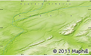 Physical Map of the area around 74° 8' 51" N, 94° 25' 30" E