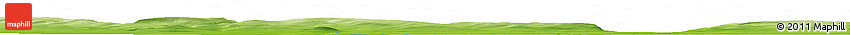 Physical Horizon Map of the Area around 74° 8' 51" N, 97° 49' 29" E