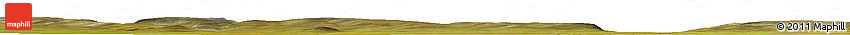 Satellite Horizon Map of the Area around 74° 8' 51" N, 97° 49' 29" E