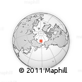Outline Map of the Area around 74° 24' 53" N, 177° 43' 29" E, rectangular outline