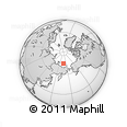 Outline Map of the Area around 74° 40' 49" N, 167° 31' 30" E, rectangular outline