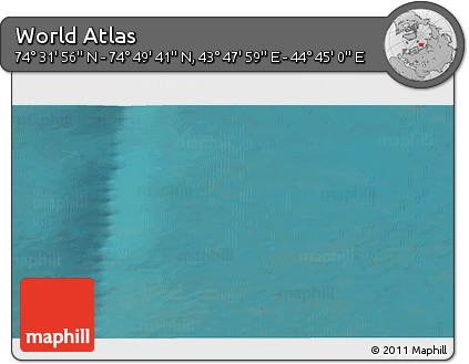 Satellite 3D Map of the Area around 74° 40' 49" N, 44° 16' 29" E