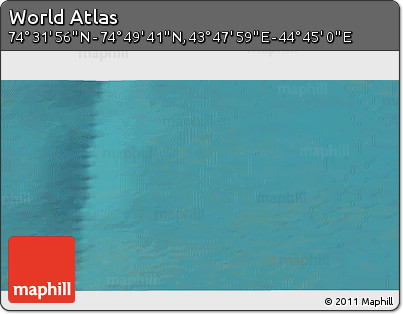 Satellite 3D Map of the Area around 74° 40' 49" N, 44° 16' 29" E