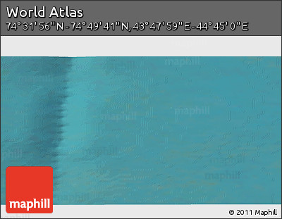 Satellite 3D Map of the Area around 74° 40' 49" N, 44° 16' 29" E