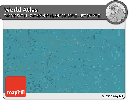 Satellite 3D Map of the Area around 74° 40' 49" N, 45° 7' 30" E