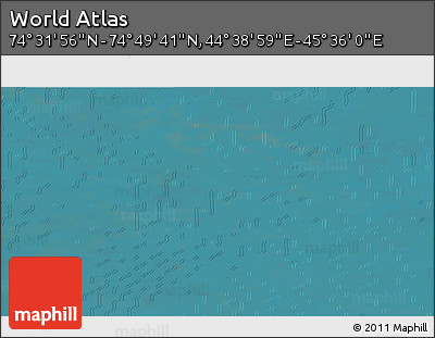 Satellite 3D Map of the Area around 74° 40' 49" N, 45° 7' 30" E