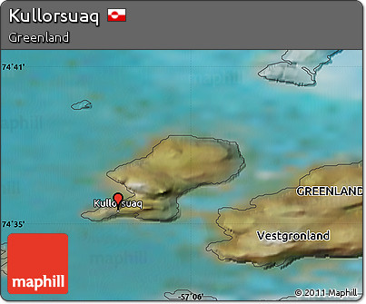 Satellite Map of Kullorsuaq