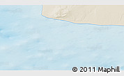 Shaded Relief 3D Map of the area around 74° 56' 39" N, 100° 13' 29" W