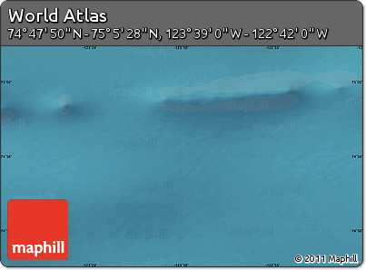 Satellite Map of the Area around 74° 56' 39" N, 123° 10' 30" W