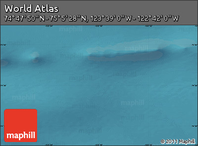 Satellite Map of the Area around 74° 56' 39" N, 123° 10' 30" W