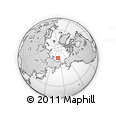 Outline Map of the Area around 74° 56' 39" N, 170° 4' 29" E, rectangular outline