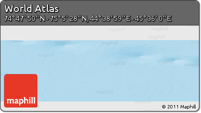 Physical Panoramic Map of the Area around 74° 56' 39" N, 45° 7' 30" E