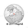 Outline Map of the Area around 74° 56' 39" N, 47° 40' 29" E, rectangular outline