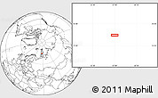Blank Location Map of the area around 74° 56' 39" N, 57° 1' 29" E