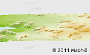 Physical Panoramic Map of the area around 74° 56' 39" N, 57° 1' 29" E