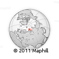 Outline Map of the Area around 74° 56' 39" N, 62° 7' 30" E, rectangular outline