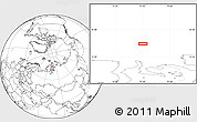Blank Location Map of the area around 74° 56' 39" N, 75° 43' 29" E