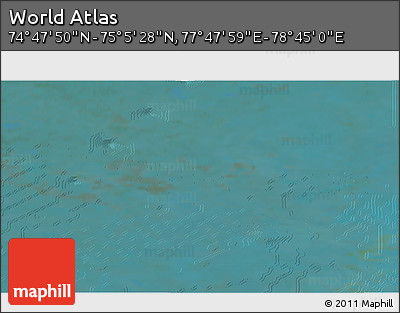 Satellite 3D Map of the Area around 74° 56' 39" N, 78° 16' 30" E