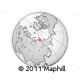 Outline Map of the Area around 75° 12' 23" N, 109° 43' 29" E, rectangular outline