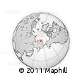 Outline Map of the Area around 75° 12' 23" N, 167° 31' 30" E, rectangular outline