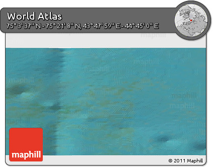 Satellite 3D Map of the Area around 75° 12' 23" N, 44° 16' 29" E