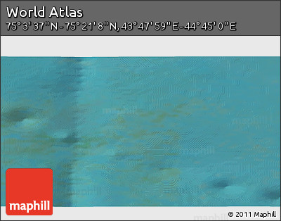 Satellite 3D Map of the Area around 75° 12' 23" N, 44° 16' 29" E
