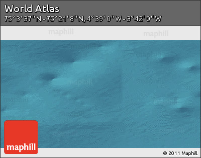 Satellite 3D Map of the Area around 75°&nbsp;12'&nbsp;23"&nbsp;N,&nbsp;4°&nbsp;10'&nbsp;30"&nbsp;W