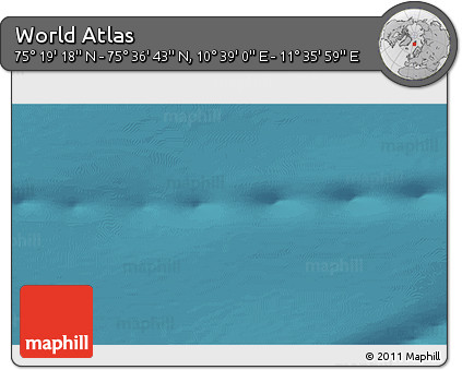 Satellite 3D Map of the Area around 75° 28' 0" N, 11° 7' 30" E