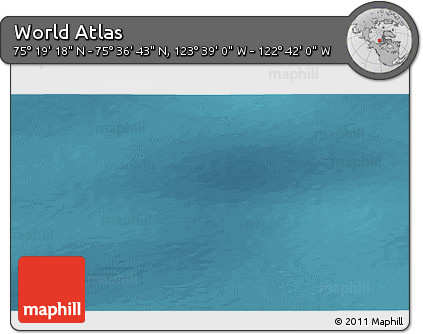 Satellite 3D Map of the Area around 75° 28' 0" N, 123° 10' 30" W