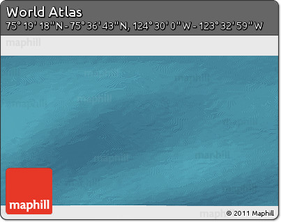 Satellite 3D Map of the Area around 75° 28' 0" N, 124° 1' 30" W