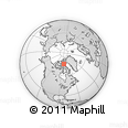 Outline Map of the Area around 75° 28' 0" N, 82° 22' 30" W, rectangular outline