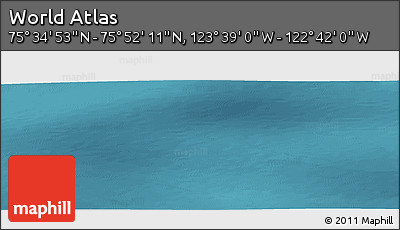 Satellite Panoramic Map of the Area around 75° 43' 32" N, 123° 10' 30" W