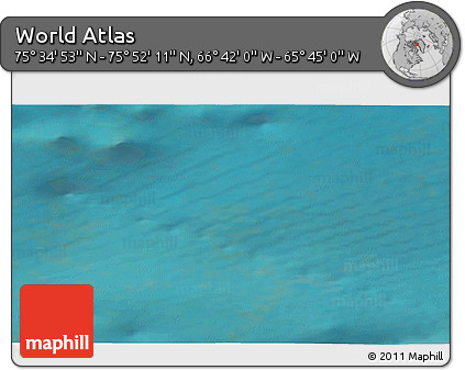 Satellite 3D Map of the Area around 75° 43' 32" N, 66° 13' 29" W
