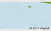 Physical 3D Map of the area around 75° 43' 32" N, 81° 40' 30" E