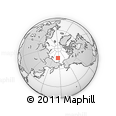 Outline Map of the Area around 75° 58' 58" N, 175° 10' 30" E, rectangular outline