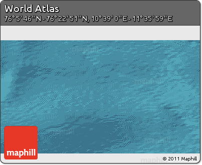 Satellite 3D Map of the Area around 76° 14' 18" N, 11° 7' 30" E
