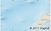 Shaded Relief Map of the area around 76° 14' 18" N, 123° 10' 30" W