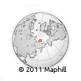 Outline Map of the Area around 76° 14' 18" N, 156° 28' 29" E, rectangular outline