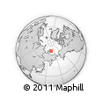 Outline Map of the Area around 76° 14' 18" N, 159° 52' 30" E, rectangular outline