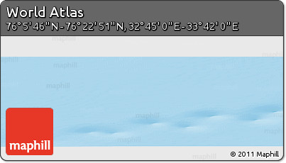 Political Panoramic Map of the Area around 76° 14' 18" N, 33° 13' 30" E