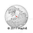 Outline Map of the Area around 76° 14' 18" N, 42° 34' 30" E, rectangular outline